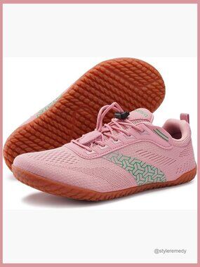 Wide Toe Box Barefoot Trail Running Shoes Zero Drop Minimalist Sneakers